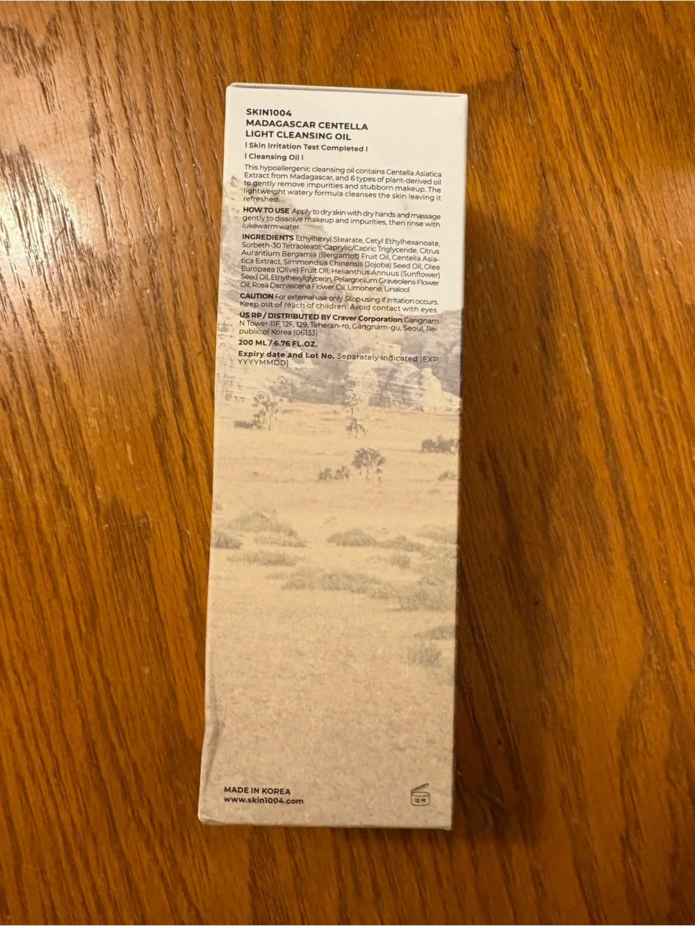 Skin1004 Madagascar Centella Light Cleansing Oil